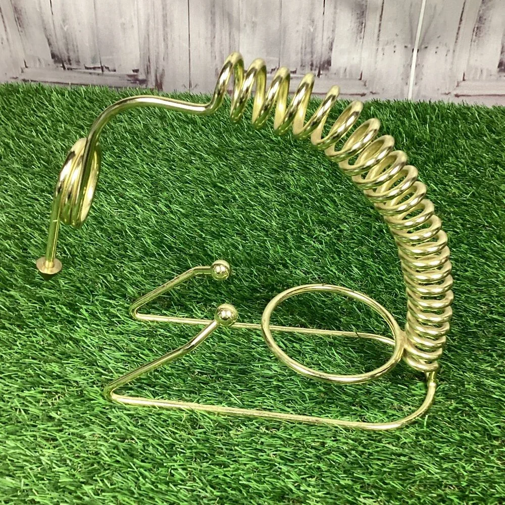 Vintage Metal Spiral Wine Bottle Holder